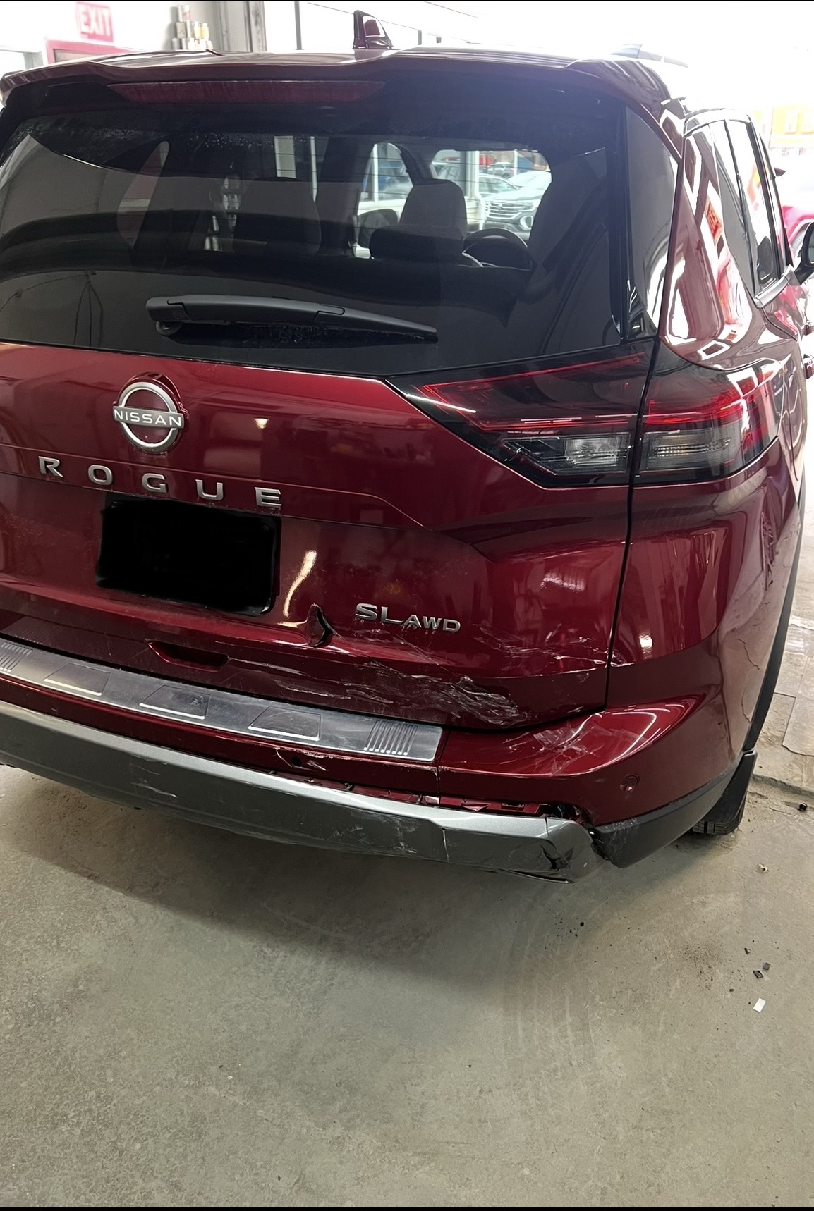 Auto D before repair